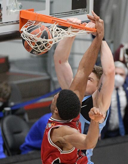 Баскетбол. Евролига. Матч "Зенит" - "Олимпия"