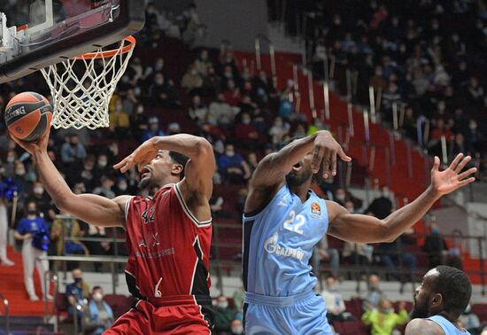 Баскетбол. Евролига. Матч "Зенит" - "Олимпия"