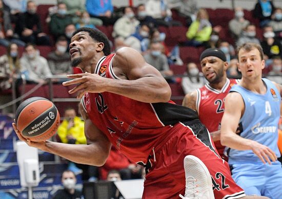 Баскетбол. Евролига. Матч "Зенит" - "Олимпия"