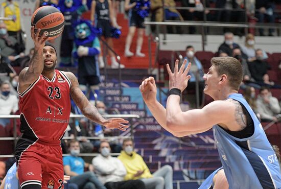 Баскетбол. Евролига. Матч "Зенит" - "Олимпия"