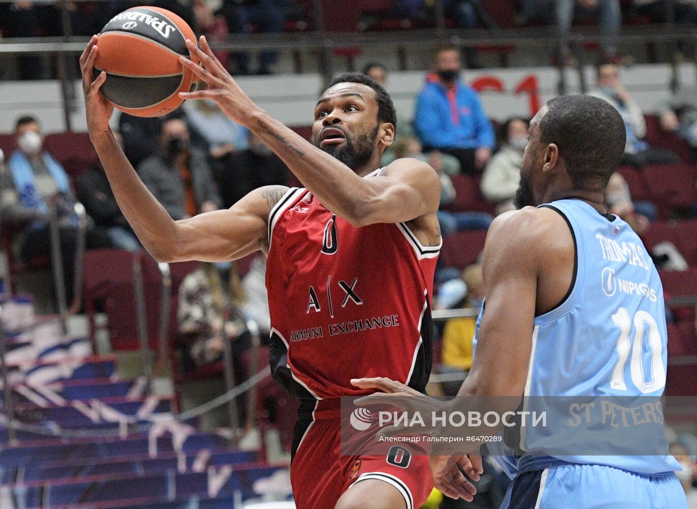 Баскетбол. Евролига. Матч "Зенит" - "Олимпия"