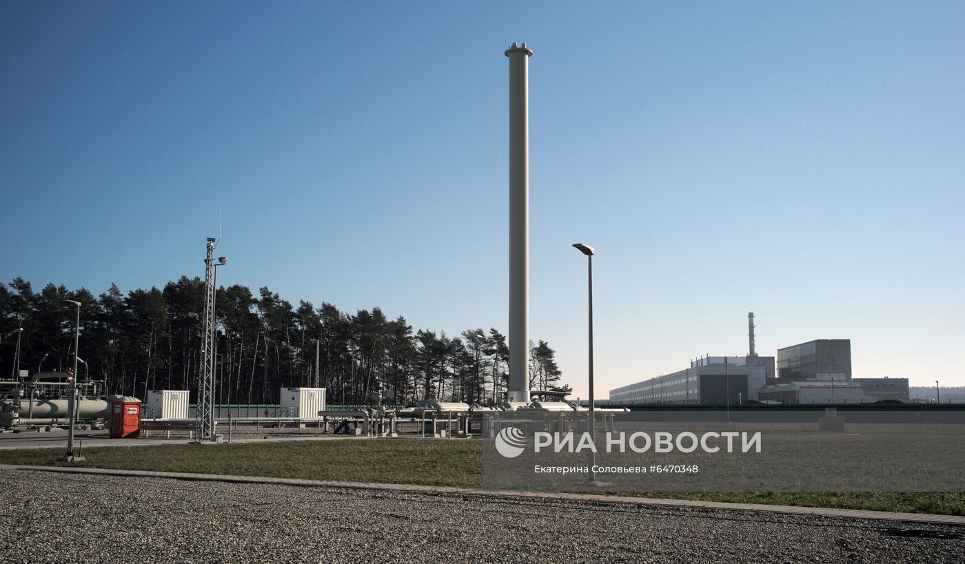 Строительство газопровода "Северный поток-2" в Германии
