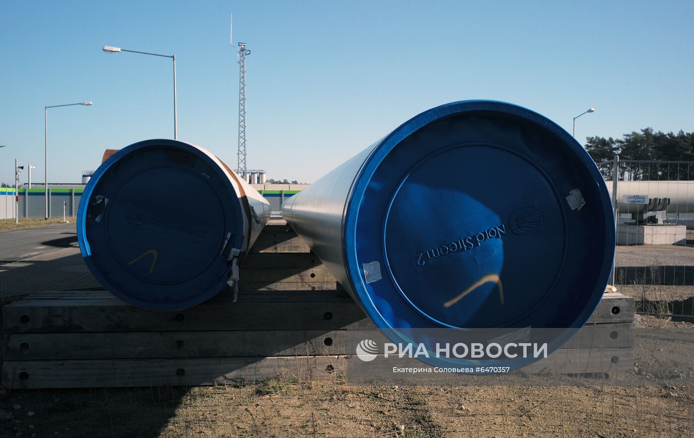Береговые объекты газопровода "Северный поток - 2" в городе Любмин в Германии. Место: Германия, Любмин. Автор: Екатерина Соловьева/РИА Новости. Строительство газопровода "Северный поток-2" в Германии
