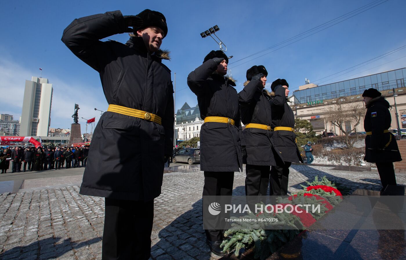 Празднование Дня защитника Отечества в регионах России