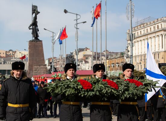 Празднование Дня защитника Отечества в регионах России