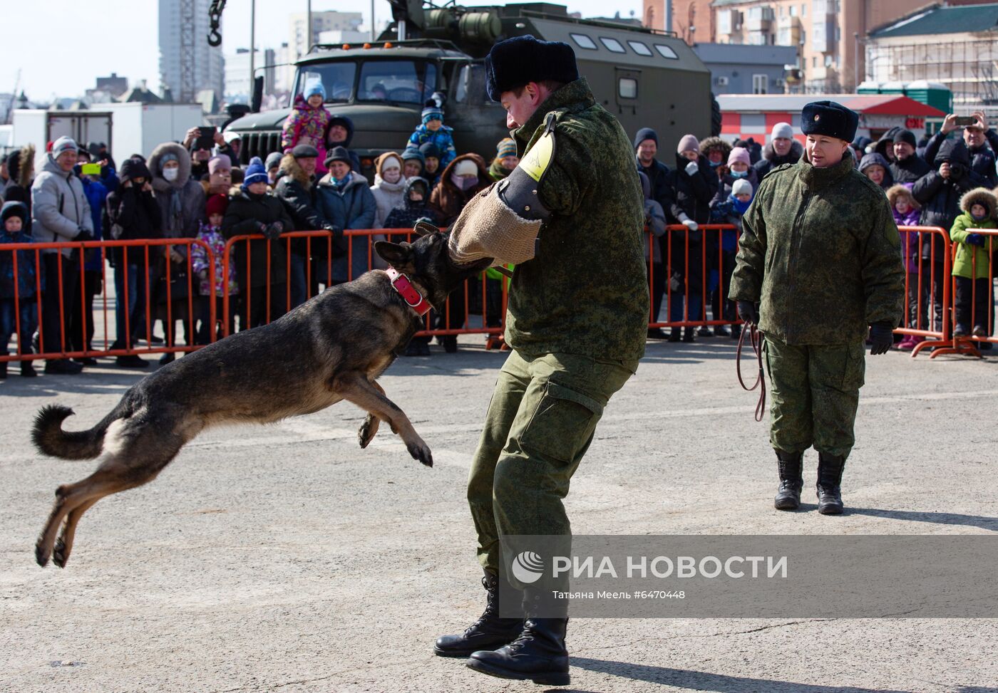 Празднование Дня защитника Отечества в регионах России