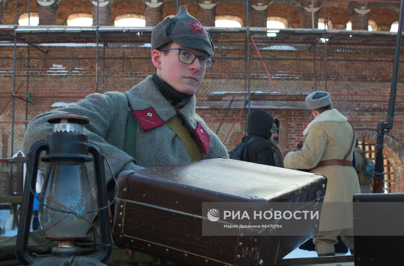 Празднование Дня защитника Отечества в Москве