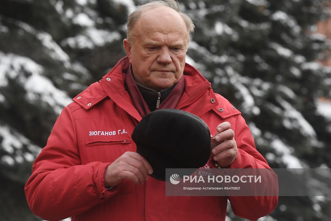 Возложение венков к Могиле Неизвестного Солдата в честь Дня защитника Отечества 