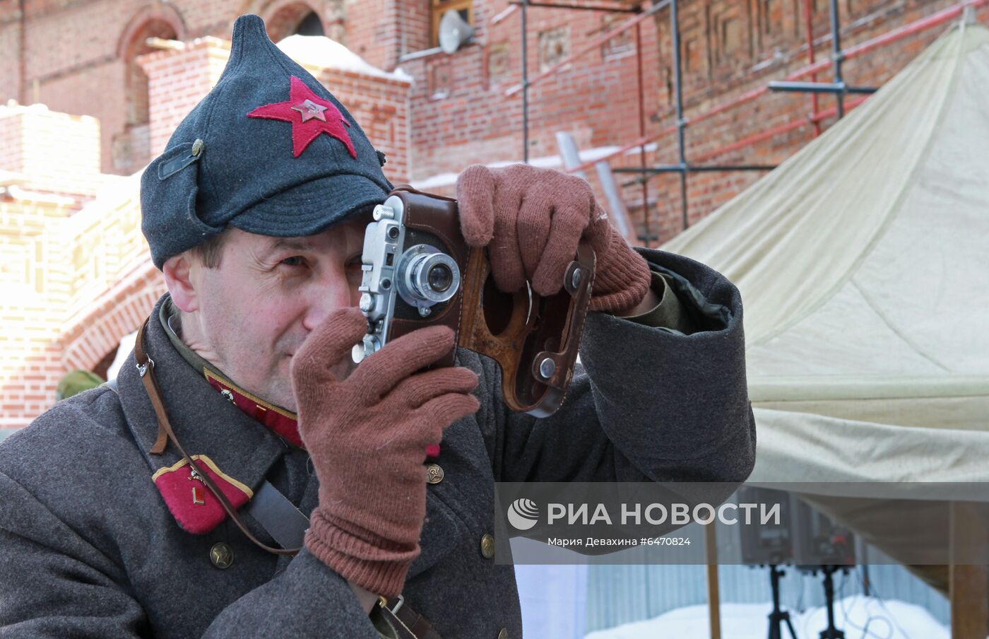 Празднование Дня защитника Отечества в Москве