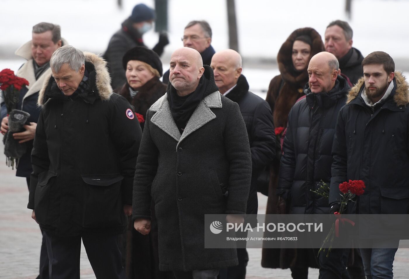 Возложение венков к Могиле Неизвестного Солдата в честь Дня защитника Отечества 