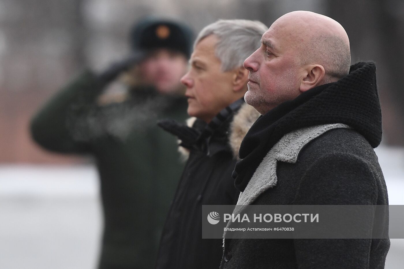 Возложение венков к Могиле Неизвестного Солдата в честь Дня защитника Отечества 