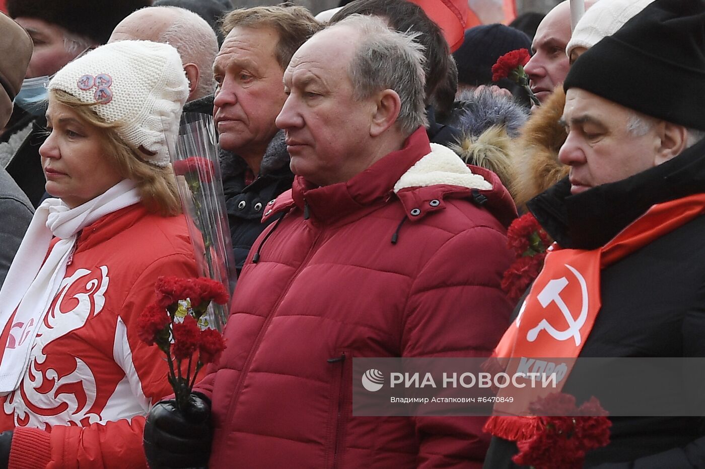 Возложение венков к Могиле Неизвестного Солдата в честь Дня защитника Отечества 