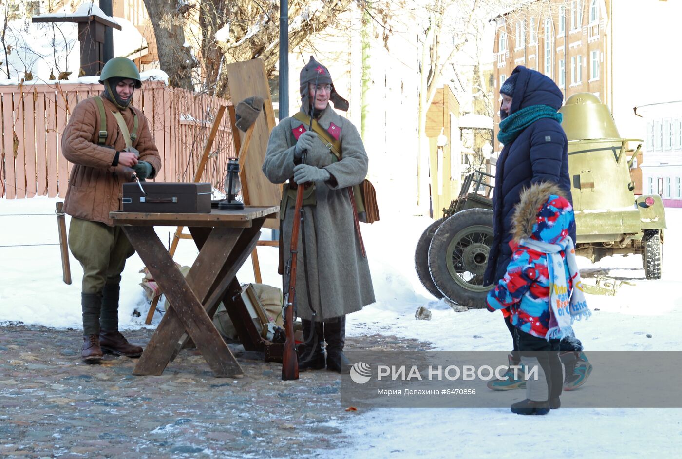 Празднование Дня защитника Отечества в Москве