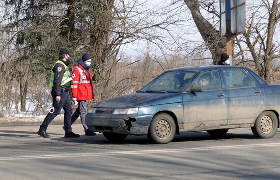 В Украине из-за новой вспышки коронавируса разворачивают карантинные блокпосты