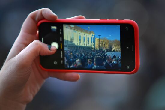 Акция протеста в Тбилиси