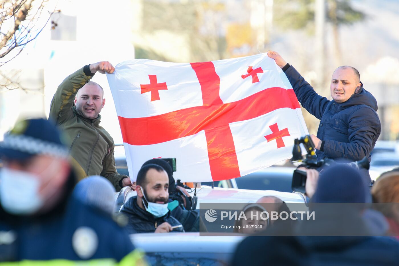 Акция протеста в Тбилиси