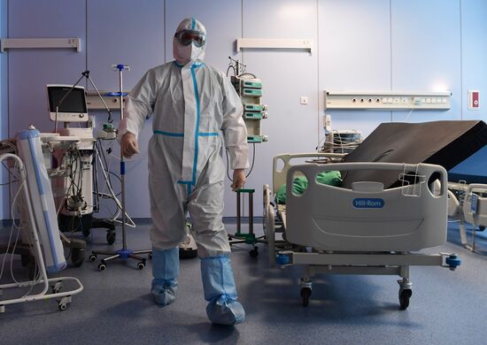 Госпиталь COVID-19 на базе перинатального центра ГКБ №67