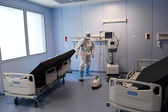 Госпиталь COVID-19 на базе перинатального центра ГКБ №67