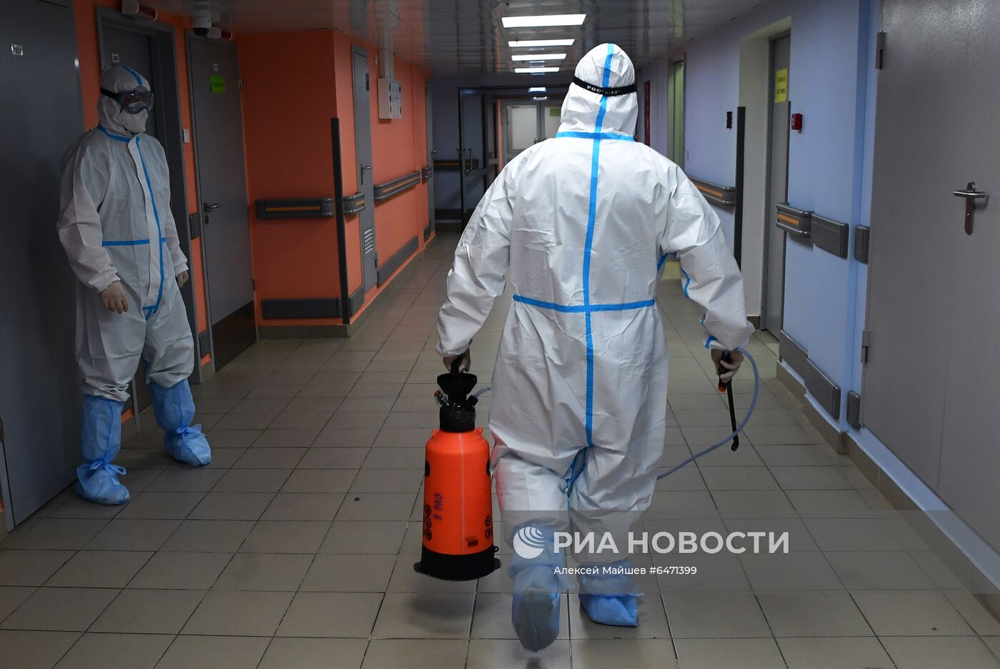 Госпиталь COVID-19 на базе перинатального центра ГКБ №67