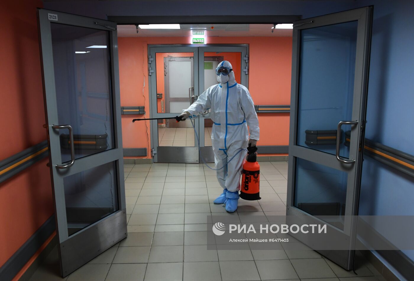 Госпиталь COVID-19 на базе перинатального центра ГКБ №67