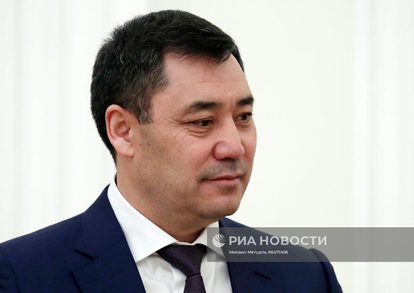 Президент РФ В. Путин провел переговоры с президентом Киргизии С. Жапаровым