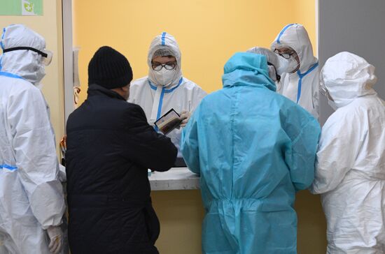 Госпиталь COVID-19 на базе перинатального центра ГКБ №67