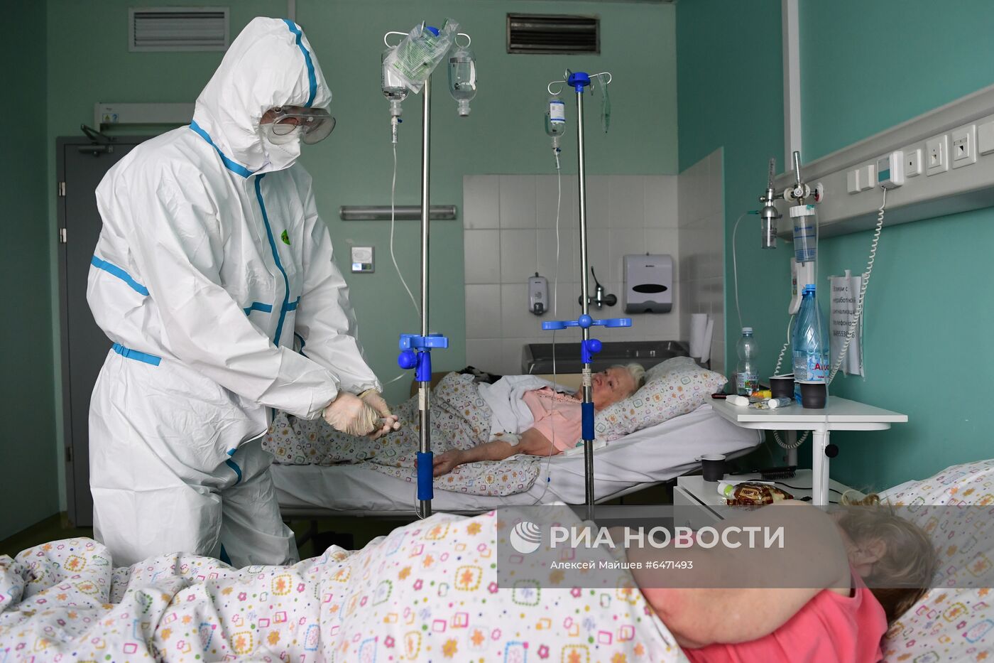 Госпиталь COVID-19 на базе перинатального центра ГКБ №67