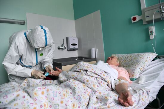 Госпиталь COVID-19 на базе перинатального центра ГКБ №67