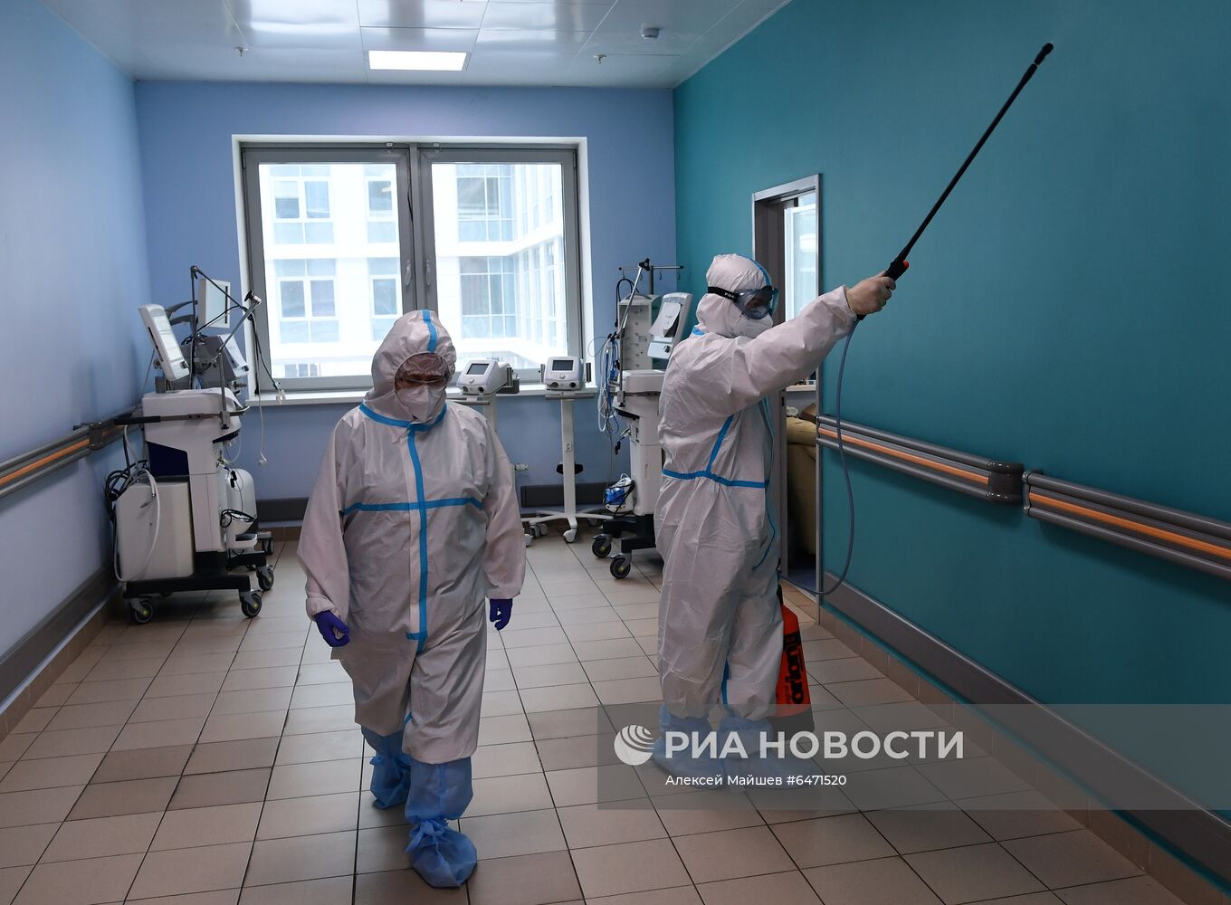 Госпиталь COVID-19 на базе перинатального центра ГКБ №67