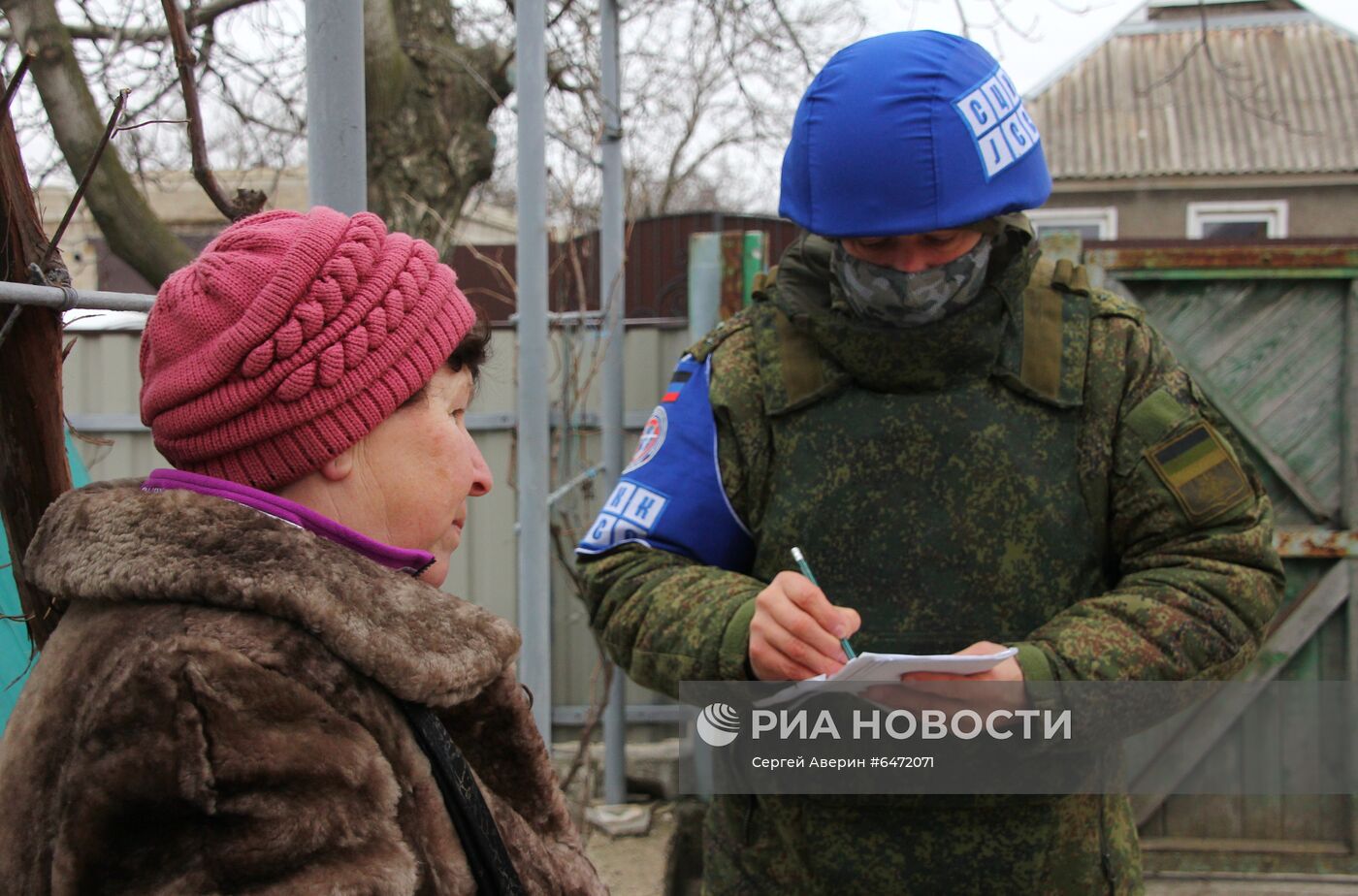 Последствия обстрела в Донецкой области