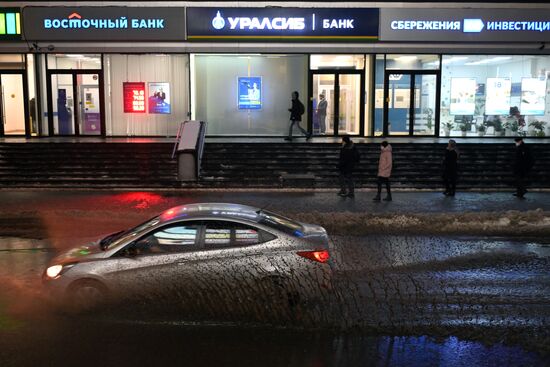 Теплая погода в Москве и Московской области 