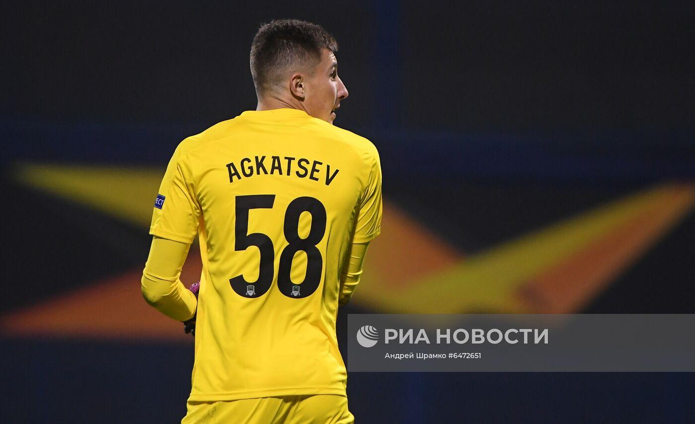 Футбол. Лига Европы. Матч "Динамо" (Загреб) - "Краснодар"