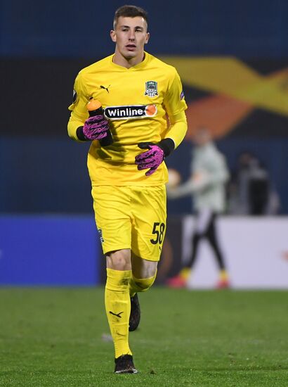 Футбол. Лига Европы. Матч "Динамо" (Загреб) - "Краснодар"