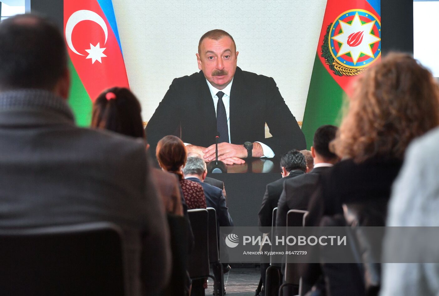 Пресс-конференция президента Азербайджана И. Алиева