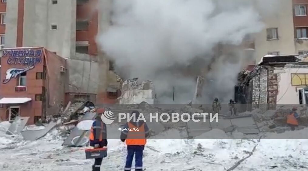 Взрыв газа в Нижнем Новгороде