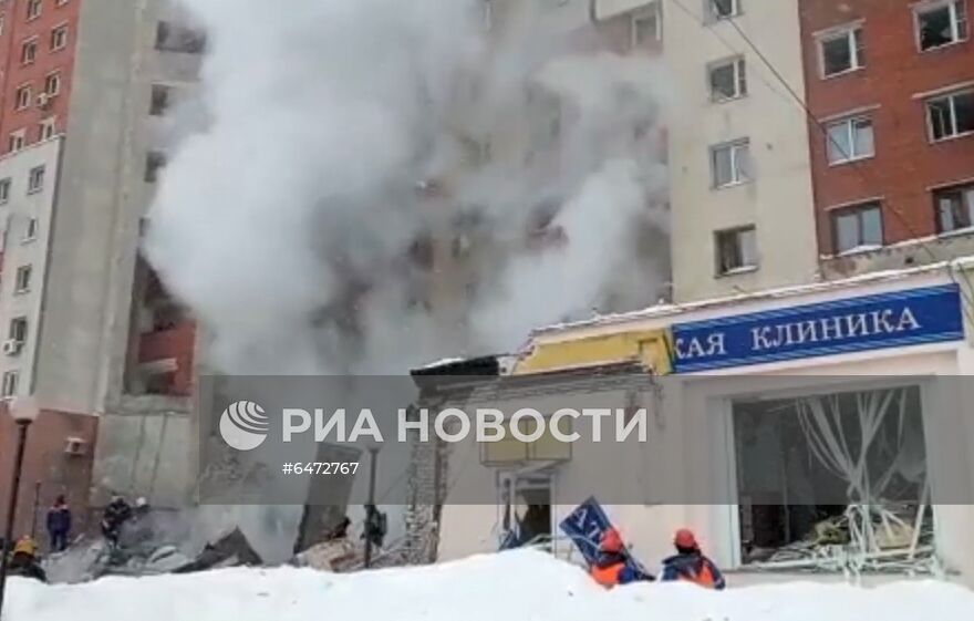 Взрыв газа в Нижнем Новгороде