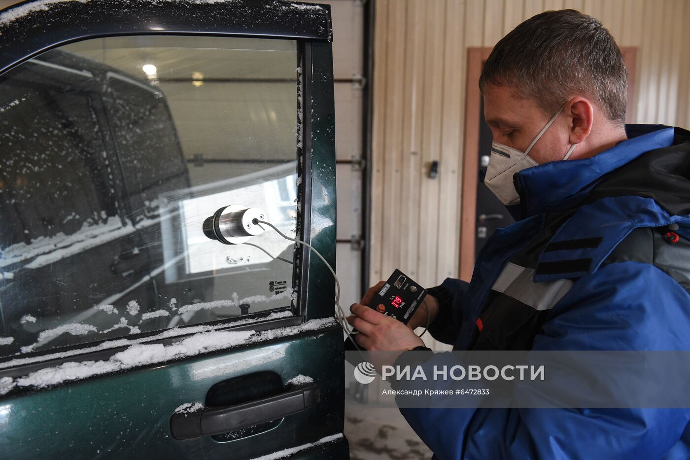 Пункт технического осмотра в Новосибирске