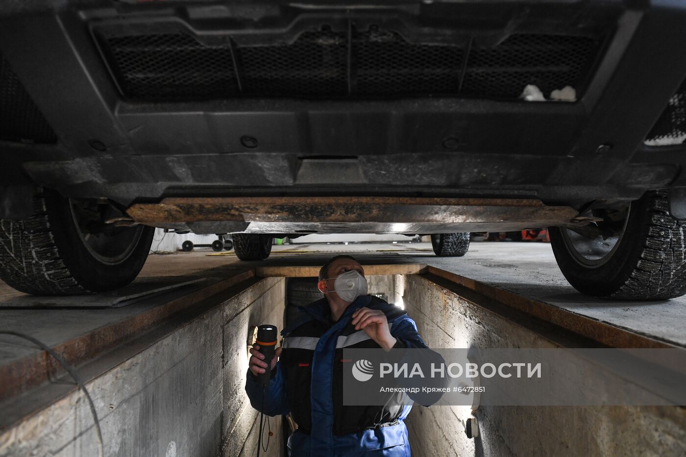 Пункт технического осмотра в Новосибирске