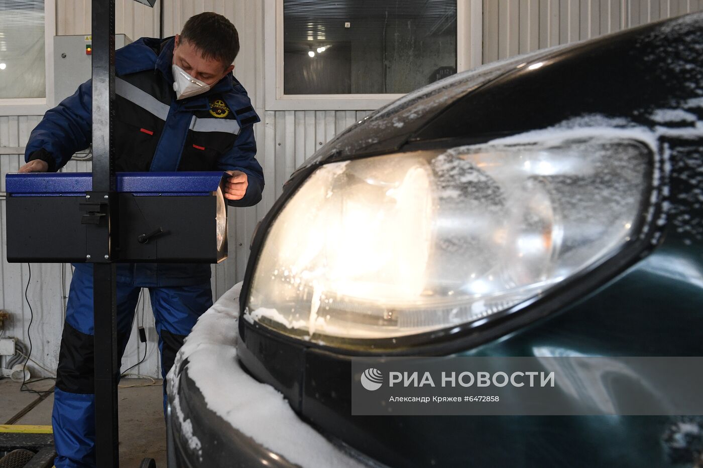 Пункт технического осмотра в Новосибирске