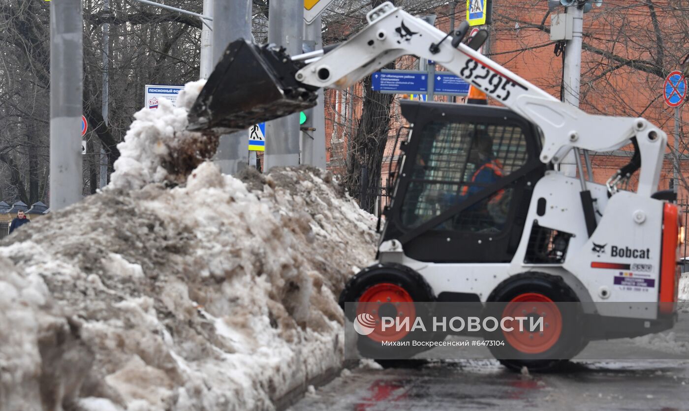 Теплая погода в Москве