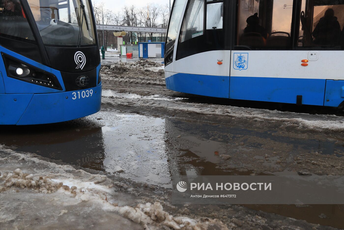 Теплая погода в Москве