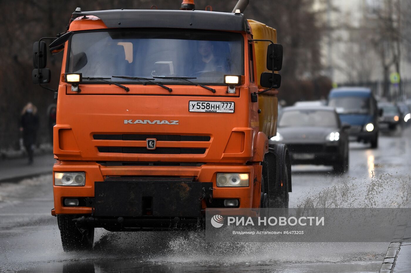 Теплая погода в Москве