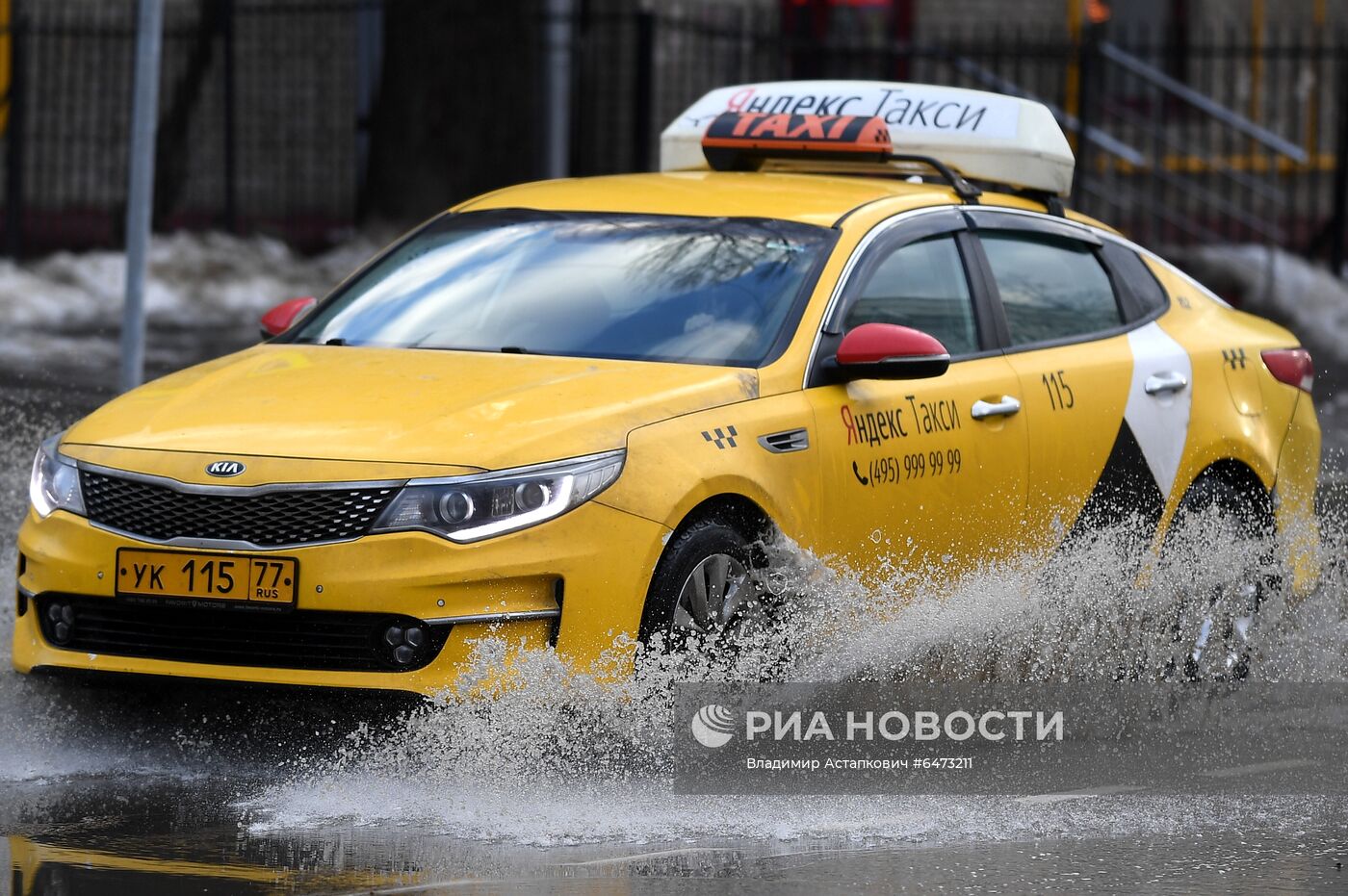 Теплая погода в Москве