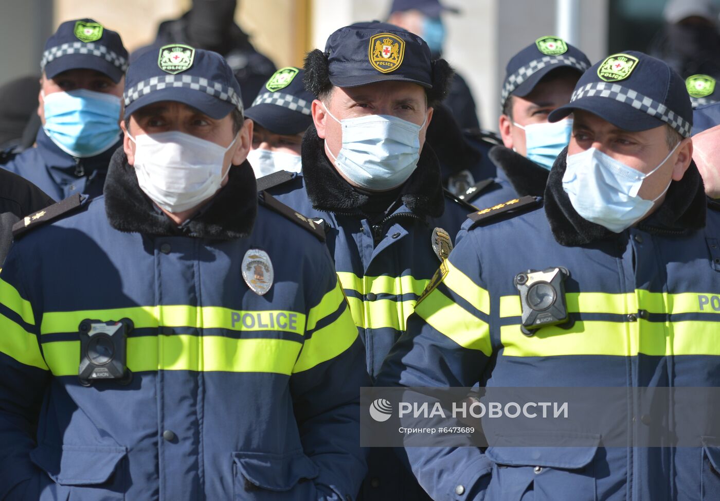 Акция протеста оппозиции в Тбилиси