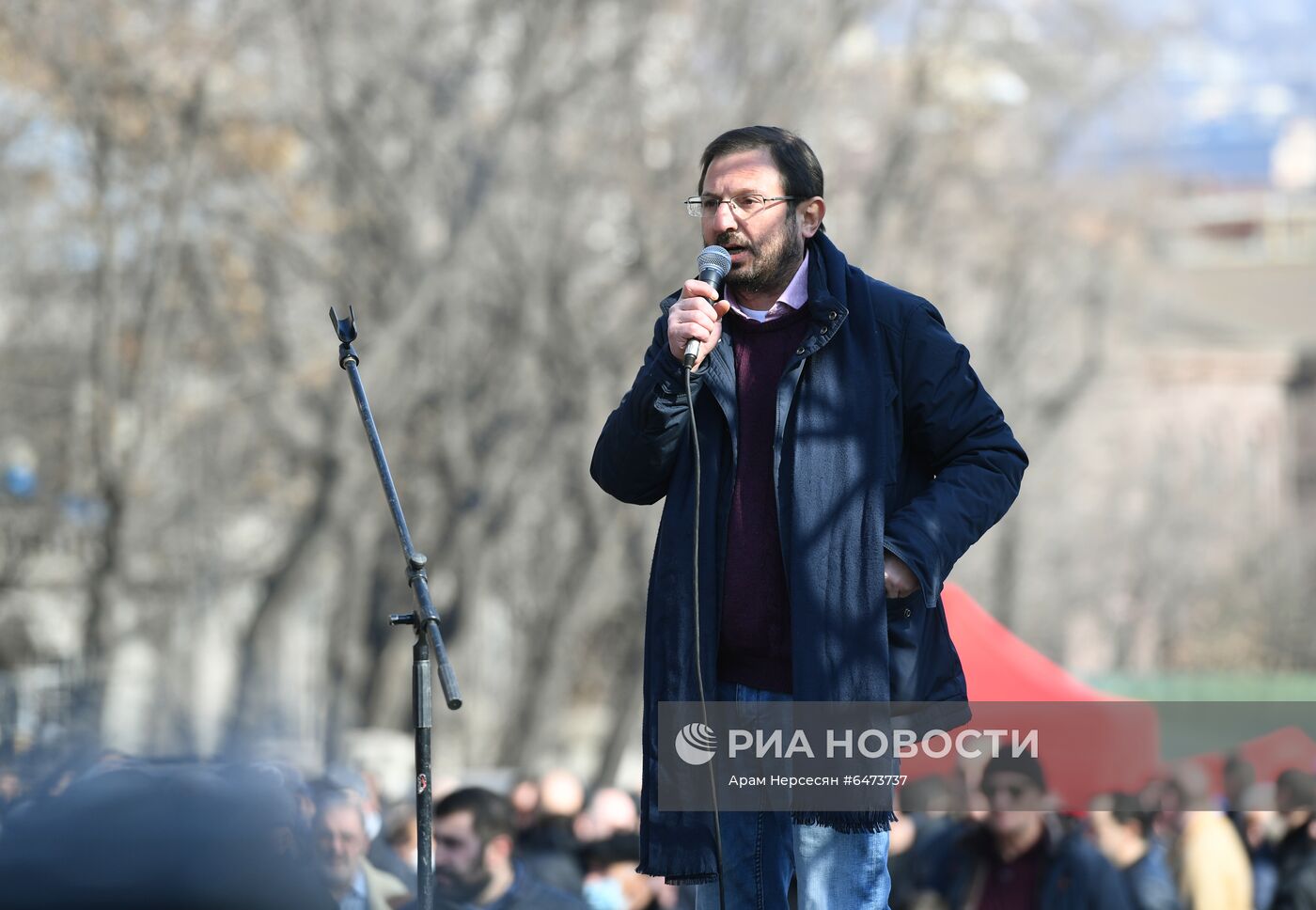 Акция протеста оппозиции в Ереване