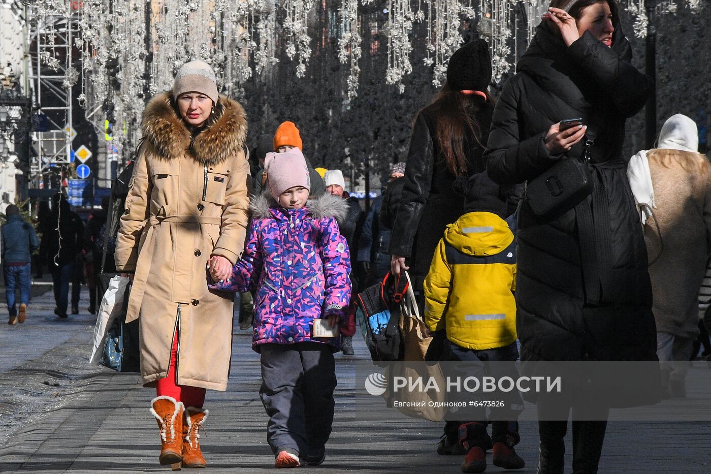 Теплая погода в Москве