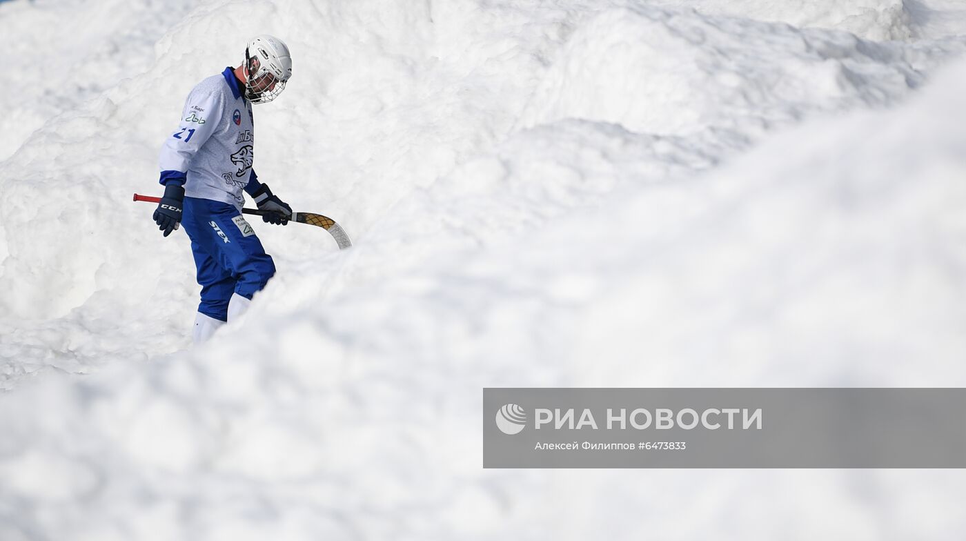 Бэнди. Чемпионат России. "Динамо" Москва – "Ак Барс-Динамо" Казань 