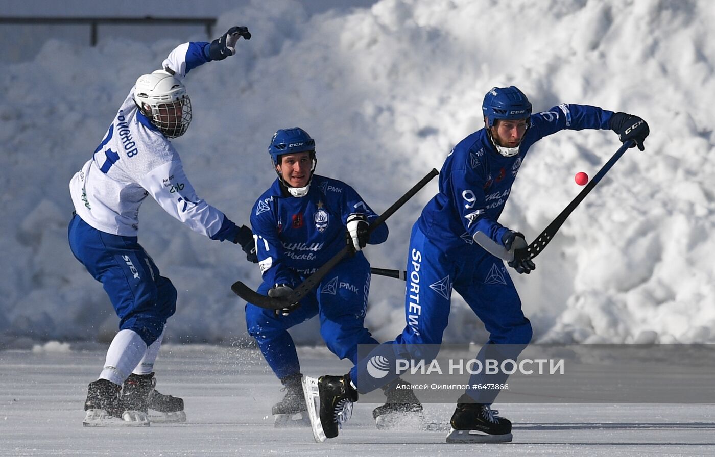 Бэнди. Чемпионат России. "Динамо" Москва – "Ак Барс-Динамо" Казань 