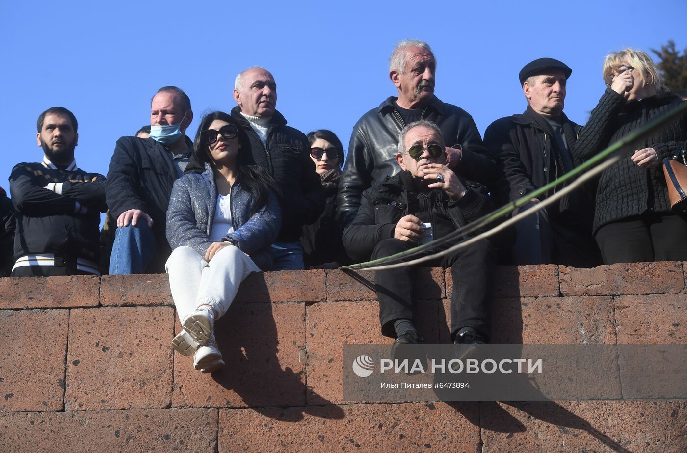 Акция протеста оппозиции в Ереване