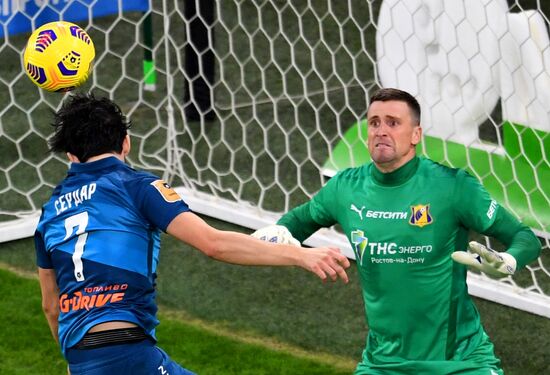 Футбол. РПЛ. Матч "Зенит" - "Ростов"